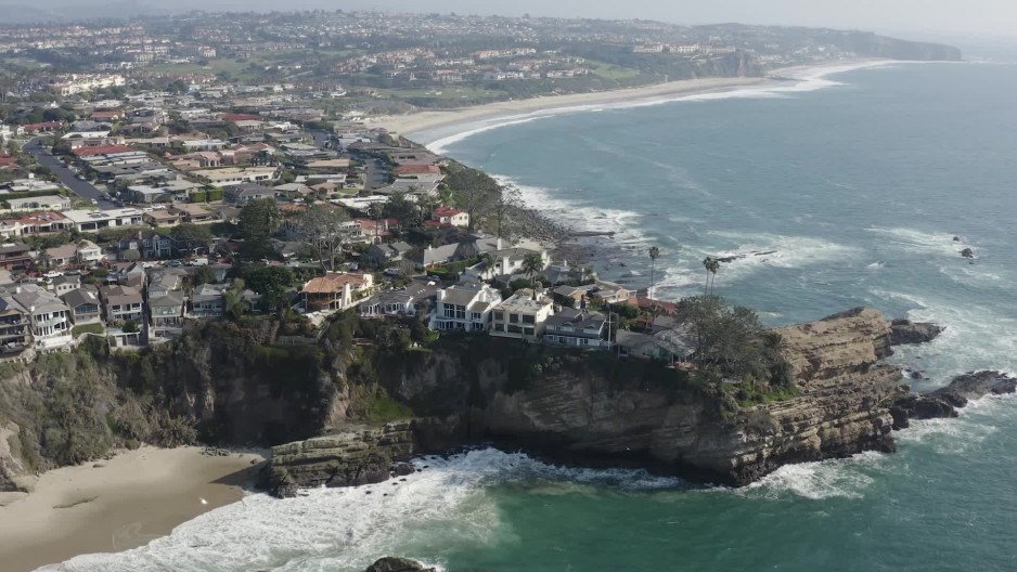 Mussel Cove in Laguna Beach California ClipStock