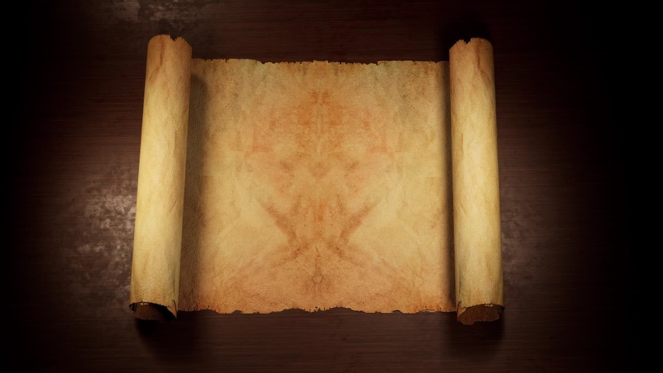 Blank Scroll Background
