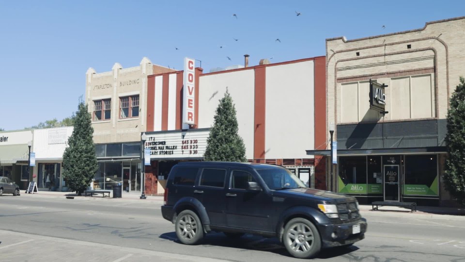 Flower Shop on Main Street in Fort CO ClipStock
